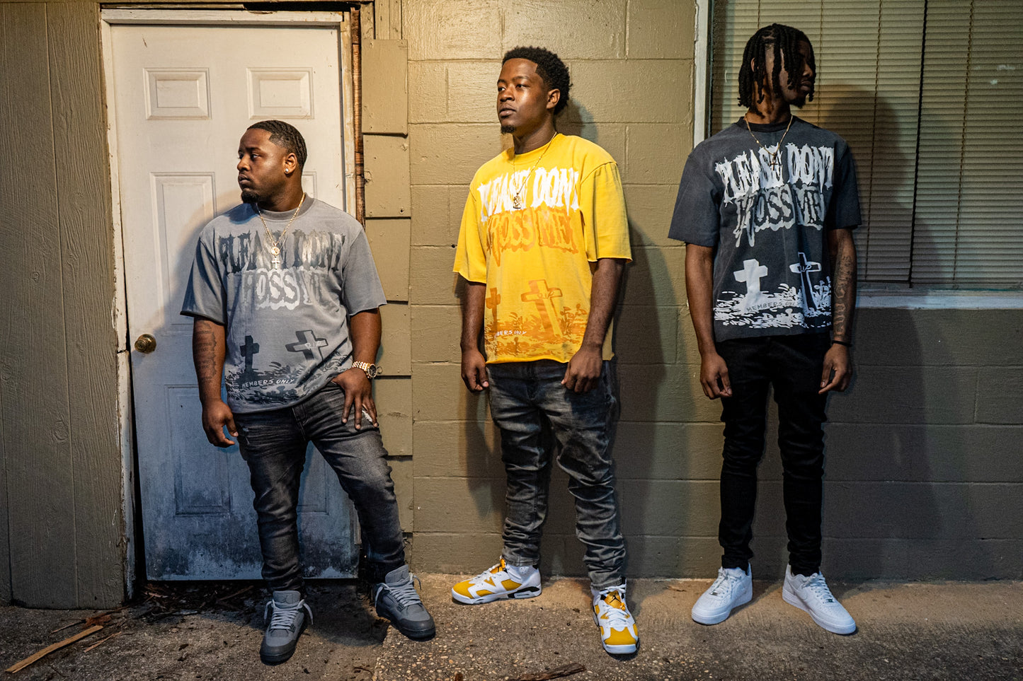 Please Don’t Kross Me T-shirt Yellow