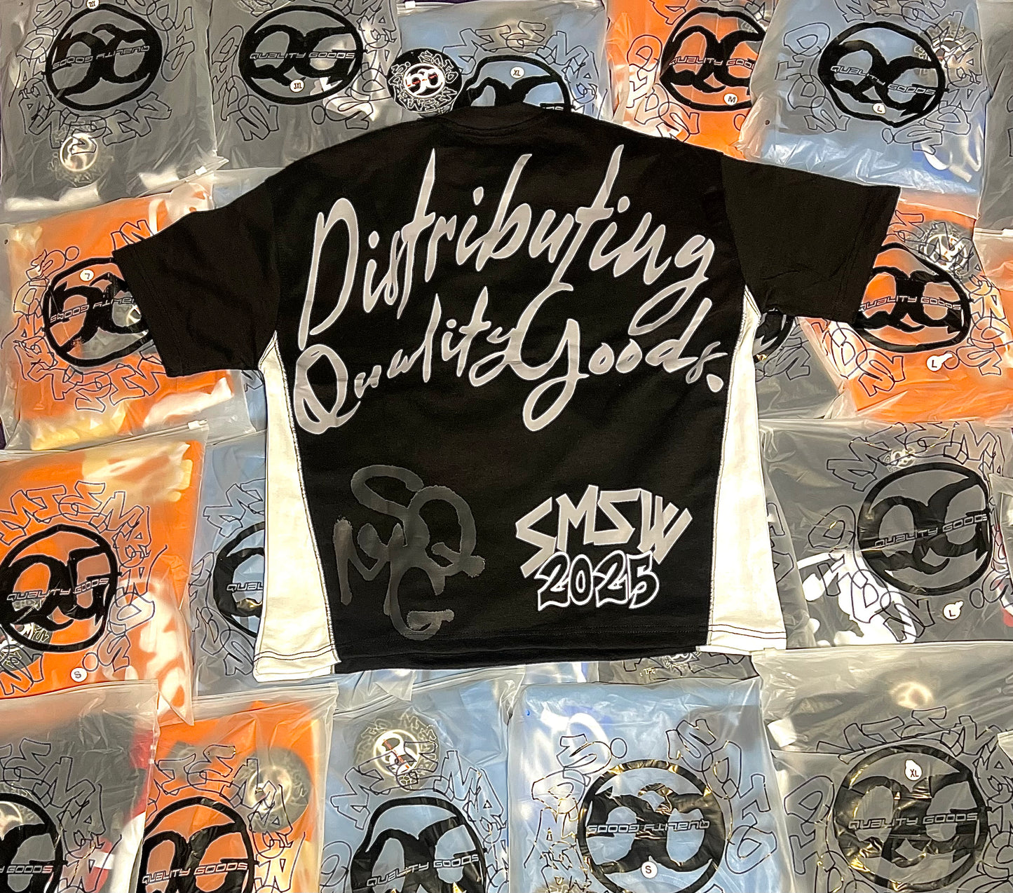 Distributing Quality Goods T-shirt(Black)