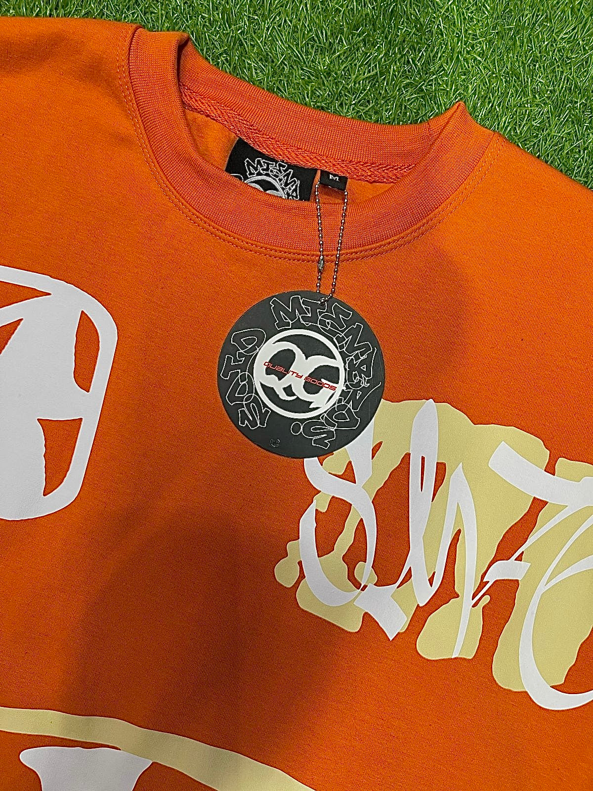 Distributing Quality Goods T-shirt(Orange)